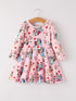 winter-christmas-character-print-pink-girls-dress Rylee Faith Designs - Sophia's StyleDress-1